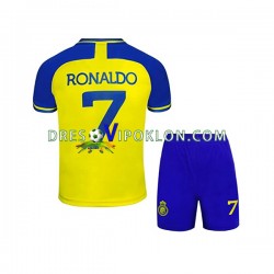 Al-Nassr Ronaldo 7 Dres Domaći 2022-2023 Kratkih Rukava ,Dječji Komplet