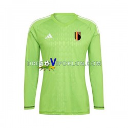 Belgija Golmanski Dres Domaći 2021-2022 Dugim Rukavima ,Muški