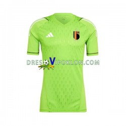 Belgija Golmanski Dres Domaći 2021-2022 Kratkih Rukava ,Muški