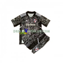 River Plate Golmanski Dres Domaći 2023 Kratkih Rukava ,Dječji Komplet