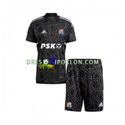 Golmanski Dinamo Zagreb Dres Domaći 2022-2023 Kratkih Rukava ,Dječji Komplet