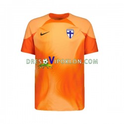 Finska Golmanski Dres Domaći 2022-2023 Kratkih Rukava ,Muški