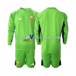 Mađarska Golmanski Dres Domaći 2022 Dugim Rukavima ,Dječji Komplet