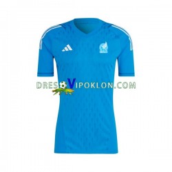 Meksiko Golmanski Dres Gostujući 2022 Kratkih Rukava ,Muški