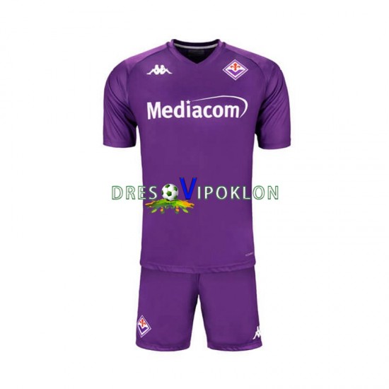 ACF Fiorentina Dres Domaći 2024-2025 Kratkih Rukava ,Dječji Komplet