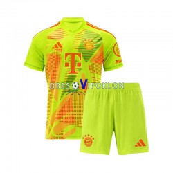 FC Bayern München Golmanski Dres Domaći 2024-2025 Kratkih Rukava ,Dječji Komplet
