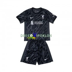 Liverpool Golmanski Dres Domaći 2024-2025 Kratkih Rukava ,Dječji Komplet