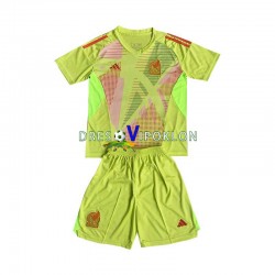 Meksiko Golmanski Dres Gostujući 2024 Kratkih Rukava ,Dječji Komplet