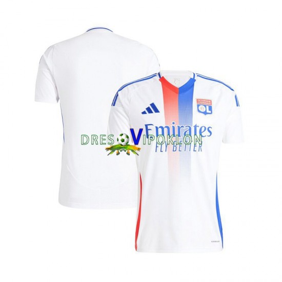 Olympique Lyonnais Dres Domaći 2024-2025 Kratkih Rukava ,Muški