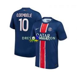 Paris Saint-Germain Ousmane Dembele 10 Dres Domaći 2024-2025 Kratkih Rukava ,Muški