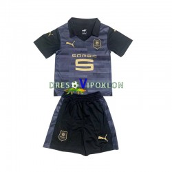 Stade Rennais Dres Treći 2023-2024 Kratkih Rukava ,Dječji Komplet