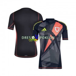 Wales Golmanski Dres Domaći 2024 Kratkih Rukava ,Muški