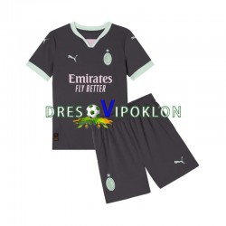 AC Milan Dres Treći 2024-2025 Kratkih Rukava ,Dječji Komplet
