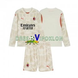 AC Milan Golmanski Dres Treći 2024-2025 Dugim Rukavima ,Dječji Komplet