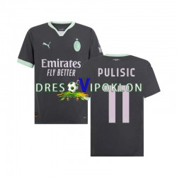 AC Milan Pulisic 11 Dres Treći 2024-2025 Kratkih Rukava ,Muški