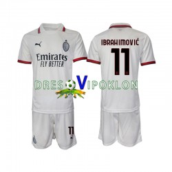 AC Milan ibrahimovic 11 Dres Gostujući 2024-2025 Kratkih Rukava ,Dječji Komplet