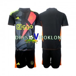 AFC Ajax Golmanski Dres Domaći 2024-2025 Kratkih Rukava ,Dječji Komplet