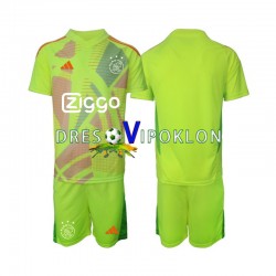 AFC Ajax Golmanski Dres Treći 2024-2025 Kratkih Rukava ,Dječji Komplet