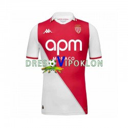 AS Monaco Dres Domaći 2024-2025 Kratkih Rukava ,Muški