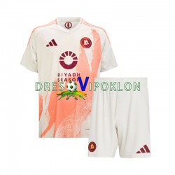 Roma Dres Gostujući 2024-2025 Kratkih Rukava ,Dječji Komplet