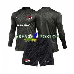 AZ Alkmaar Golmanski Dres Gostujući 2024-2025 Dugim Rukavima ,Dječji Komplet