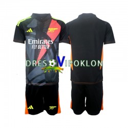 Arsenal Golmanski Dres Treći 2024-2025 Kratkih Rukava ,Dječji Komplet