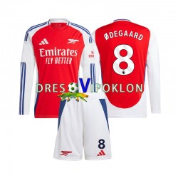 Arsenal Martin Odegaard 8 Dres Domaći 2024-2025 Dugim Rukavima ,Dječji Komplet