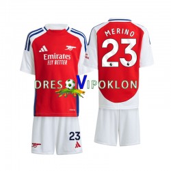 Arsenal Merino 23 Dres Domaći 2024-2025 Kratkih Rukava ,Dječji Komplet