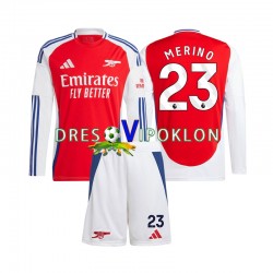 Arsenal Mikel Merino 23 Dres Domaći 2024-2025 Dugim Rukavima ,Dječji Komplet