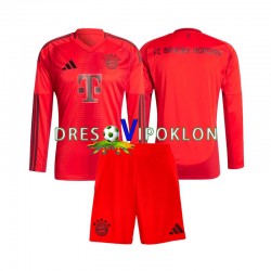 FC Bayern München Dres Domaći 2024-2025 Dugim Rukavima ,Dječji Komplet