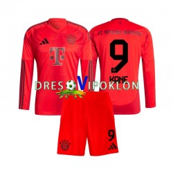 FC Bayern München Harry Kane 9 Dres Domaći 2024-2025 Dugim Rukavima ,Dječji Komplet