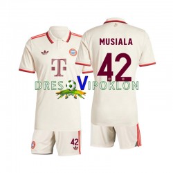 FC Bayern München Musiala 42 Dres Treći 2024-2025 Kratkih Rukava ,Dječji Komplet