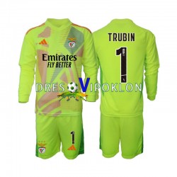 Benfica Golmanski Anatolij Trubin 1 Dres Domaći 2024-2025 Dugim Rukavima ,Dječji Komplet