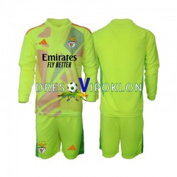 Benfica Golmanski Dres Domaći 2024-2025 Dugim Rukavima ,Dječji Komplet