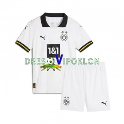 Borussia Dortmund Dres Treći 2024-2025 Kratkih Rukava ,Dječji Komplet