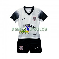 Corinthians Dres Domaći 2024-2025 Kratkih Rukava ,Dječji Komplet