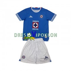 Cruz Azul Dres Domaći 2024-2025 Kratkih Rukava ,Dječji Komplet