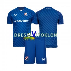 Dinamo Zagreb Dres Domaći 2024-2025 Kratkih Rukava ,Dječji Komplet