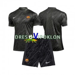 FC Barcelona Golmanski Dres Treći 2024-2025 Kratkih Rukava ,Dječji Komplet