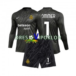 Inter Milan Golmanski Yann Sommer 1 Dres Treći 2024-2025 Dugim Rukavima ,Dječji Komplet