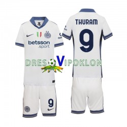 Inter Milan Marcus Thuram 9 Dres Gostujući 2024-2025 Kratkih Rukava ,Dječji Komplet
