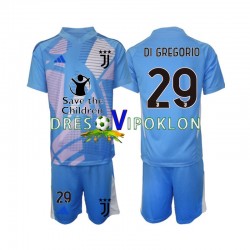 Juventus Golmanski Michele Di Gregorio 29 Dres Četvrti 2024-2025 Kratkih Rukava ,Dječji Komplet
