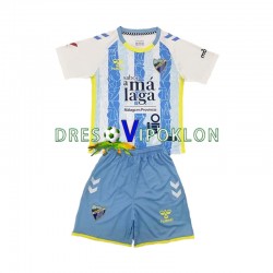 Málaga CF Dres Domaći 2024-2025 Kratkih Rukava ,Dječji Komplet
