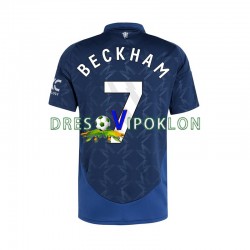 Manchester United Beckham 7 Dres Gostujući 2024-2025 Kratkih Rukava ,Muški