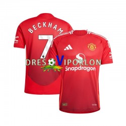 Manchester United Beckham 7 Dres Domaći 2024-2025 Kratkih Rukava ,Muški