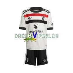 Manchester United Dres Treći 2024-2025 Kratkih Rukava ,Dječji Komplet