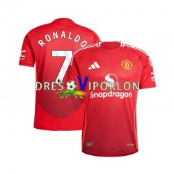 Manchester United Cristiano Ronaldo 7 Dres Domaći 2024-2025 Kratkih Rukava ,Muški
