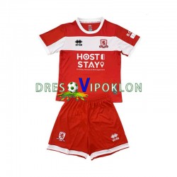 Middlesbrough Dres Domaći 2024-2025 Kratkih Rukava ,Dječji Komplet