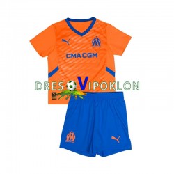 Olympique de Marseille Dres Treći 2024-2025 Kratkih Rukava ,Dječji Komplet