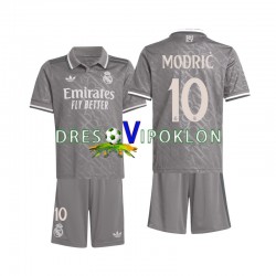 Real Madrid Modrić 10 Dres Treći 2024-2025 Kratkih Rukava ,Dječji Komplet